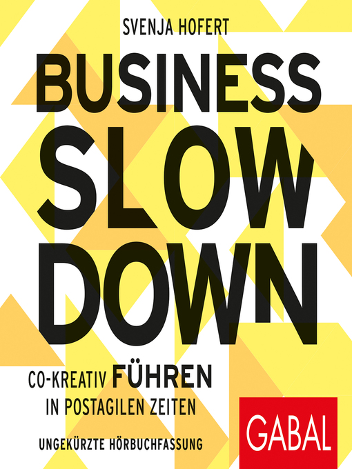 Title details for Business Slowdown by Svenja Hofert - Available